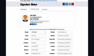 Signaturemaker.net thumbnail