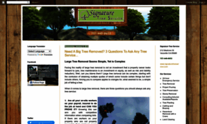 Signaturetreeservice.blogspot.com thumbnail