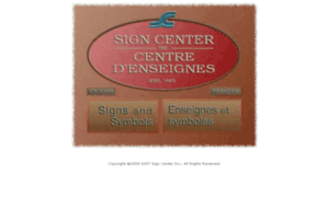 Signcenterinc.com thumbnail