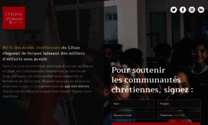 Signez-pour-les-chretiens-du-liban.oeuvre-orient.fr thumbnail