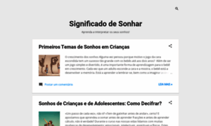 Significadosonhar.com thumbnail