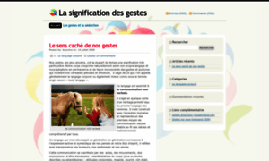 Significationdesgestes.wordpress.com thumbnail