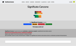Significatocanzone.it thumbnail