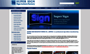 Signlettersfactory.com thumbnail