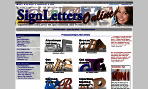 Signlettersonline.net thumbnail