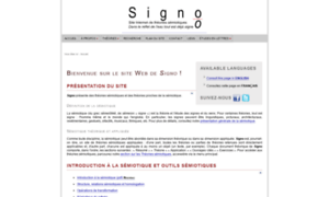 Signosemio.com thumbnail