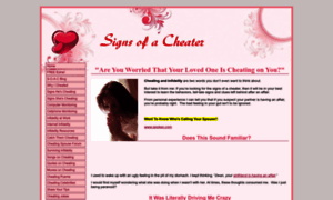 Signs-of-a-cheater.com thumbnail