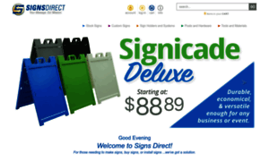 Signsdirect.com thumbnail