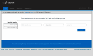 Signsearch.com thumbnail