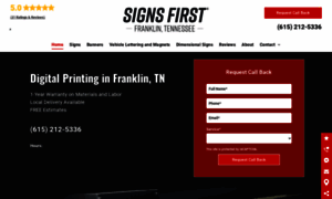 Signsfirstfranklin.com thumbnail