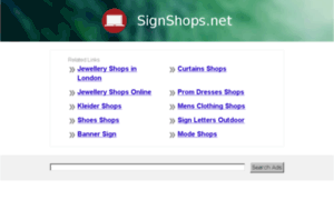 Signshops.net thumbnail