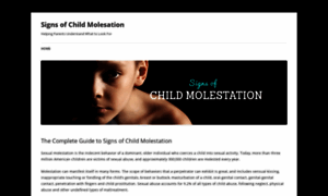 Signsofchildmolestation.com thumbnail