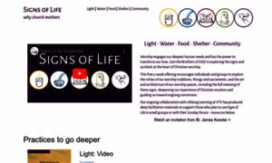Signsoflife.org thumbnail