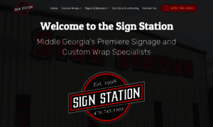 Signstationmacon.com thumbnail