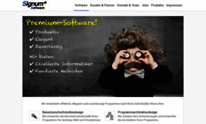 Signum-software.at thumbnail