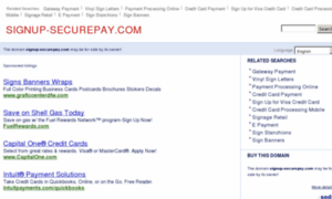 Signup-securepay.com thumbnail