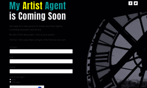 Signup.myartistagent.com thumbnail