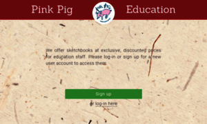 Signup.pinkpigeducation.co.uk thumbnail