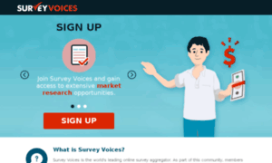 Signup.surveyvoices.com thumbnail