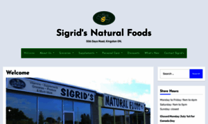 Sigridsnaturalfoods.com thumbnail