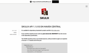 Sikulix.wordpress.com thumbnail