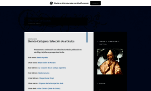Silenciocartujano.wordpress.com thumbnail