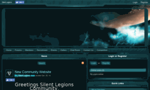 Silent-legions.enjin.com thumbnail
