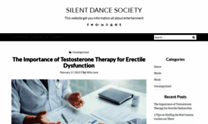 Silentdancesociety.com thumbnail