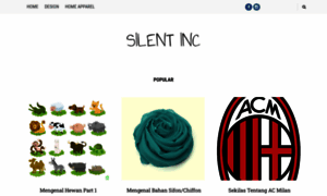 Silentincapparel.blogspot.com thumbnail