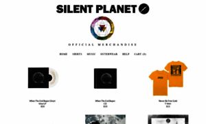 Silentplanet.merchnow.com thumbnail