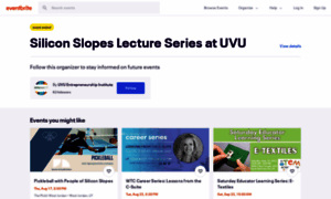 Silicon-slopes-lecture-series.eventbrite.com thumbnail