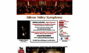 Siliconvalleysymphony.net thumbnail