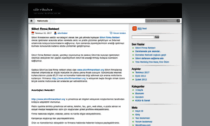 Silivrihaber.wordpress.com thumbnail