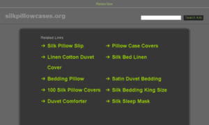 Silkpillowcases.org thumbnail