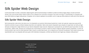 Silkspiderwebdesign.com thumbnail
