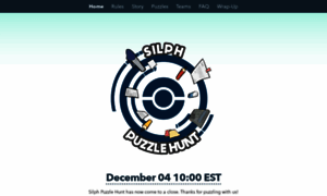 Silphpuzzlehunt.com thumbnail