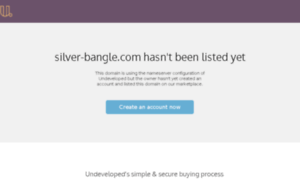 Silver-bangle.com thumbnail