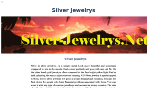 Silver-jewelrys.net thumbnail