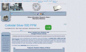 Silver-medicine.org thumbnail
