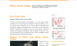 Silver-price-today.net thumbnail