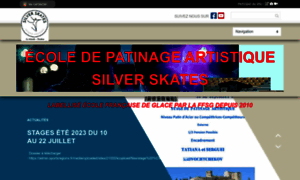 Silver-skates-patinage83.com thumbnail