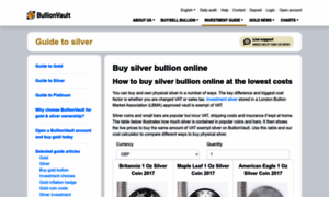 Silver.bullionvault.com thumbnail