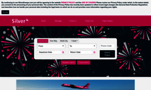 Silverairways.com thumbnail