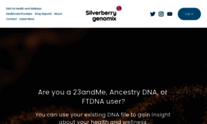 Silverberrygenomix.com thumbnail
