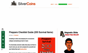 Silvercoins.com thumbnail
