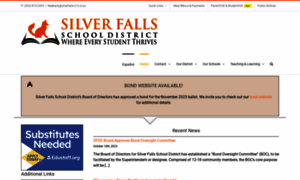 Silverfallsschools.org thumbnail