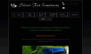 Silverfox-limo.com thumbnail