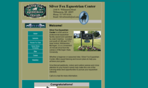 Silverfoxequestriancenter.com thumbnail