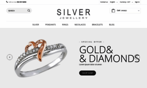 Silverjewellery-uk.com thumbnail