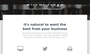 Silverkeyscopywriting.com thumbnail